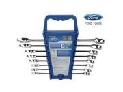 Ford 8 Piece Combination Wrench Set Metric FHTC0056S35