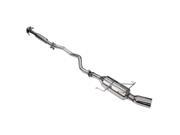 DC Sports Single Canister System Stainless Steel Cat Back Exhaust SCS7046