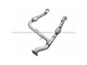 aFe Power HDR Y Pipe Ford F 150 2015 V6 3.5L tt w Cats Headers 48 43010