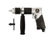 AmPro 1 2 Heavy Duty Reversible Air Drill 800 RPM Industrial Grade A2440