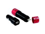 AmPro USB Auto AC Rechargeable 12 LED Flashlight Set T23951