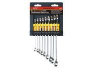 AmPro 9pc Extra Long Combination Wrench Set SAE 1 4 3 4 T41092