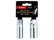 AmPro 2pc 3 8 Dr. Spark Plug Socket Set T33327