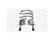 Corsa 13-14 Cadillac Ats Sedan 2.0L A/T Black Sport Dual Rear Cat-Back Exhaust 14888BLK Corsa 13-14 Cadillac Ats Sedan 2.0L A/T Black Sport Dual Rear Cat-Back Exhaust 14888BLK