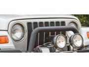 Outland Automotive Billet Grille Inserts Black; 97 06 Jeep Wrangler Tj 391140103