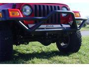 Outland Automotive Rrc Front Bumper With Grille Guard Black; 87 06 Jeep Wrangler Yj Tj 391150211