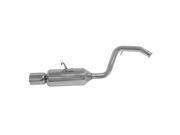 DC Sports S.S. Single Canister Axle Back Exhaust Parts SCS6402 Polished