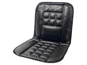 Wagan 9615 Leather Cushion with Ergonomic Design in Black
