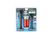 Wolo Manufacturing Air Horn Two Black Trumpets 402