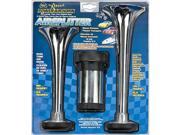 Wolo Manufacturing Air Horn Two Metal Chrome Trumpets 415