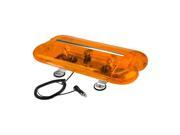 Wolo Manufacturing Mini Bar Light Halogen Magnet Mount Amber 3550M A