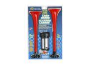 Wolo Manufacturing Air Horn Extra Long Red Trumpets 417