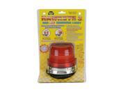 Wolo Manufacturing Warning Light LED Red 3010 R