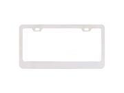 United Pacific Industries Chrome Wide Bottom 2 Hole License Plate Frame 50099B