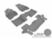 3D MAXpider L1FR09201501 FORD EXPLORER 2015 2016 KAGU GRAY R1 R2 R3 BUCKET SEATING WITH CENTER CONSOLE