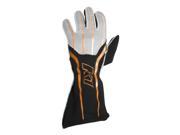 K1 RaceGear 23 GT1 O XL GT 1 SFI Auto Racing Gloves Black Orange Grey X Large