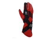 K1 RaceGear 23 PXS R XL Pro XS SFI Auto Racing Gloves Red X Large
