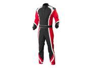 K1 RaceGear 10 APE R 5XS Apex Level 2 Kart Racing Suit; 5X Small Red