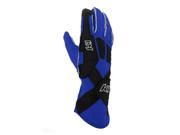 K1 RaceGear 23 PXS B L Pro XS SFI Auto Racing Gloves Blue Large