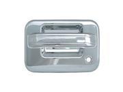 Bully Chrome Door Handle Cover for a 04 09 FORD F150 2 dr W O KEYHOLE NO KEY PAD Door Handle Cover DH68109B1
