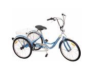 Komodo Cycling 24 6 speed Adult Tricycle 7004 Islander