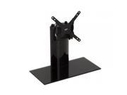 AVF B201BB A Universal Table Top TV Stand Base Adjustable Tilt for most TVs up to 32 inch Black Black
