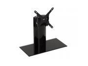 AVF B202BB A Universal Table Top TV Stand Base Adjustable Tilt and Turn for most TVs up to 32 inch Black Black