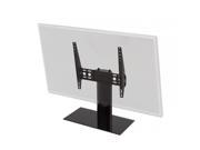 AVF B401BB A Universal Table Top TV Stand Base Adjustable Tilt for most TVs 37 inch to 55 inch Black Black