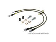 StopTech Stainless Steel Braided Brake Hose Kit 950.46008 StopTech Stainless Steel Braided Brake Hose Kit 950.46008