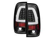 Spyder Auto Ford F150 Styleside 97 03 F250 350 450 550 Super Duty 99 07 Light Bar LED Tail Lights Black 5082084