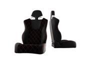 Spyder Auto CG Style Racing Seat PU (Double Slider) - Black/Black - Passenger Side 9934001 Spyder Auto CG Style Racing Seat PU (Double Slider) - Black/Black - Passenger Side 9934001