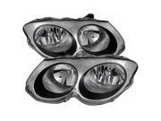 Spyder Auto Chrysler 300M 1999-2004 (don‘t fit HID model) Crystal Headlights - Chrome 9024788 Spyder Auto Chrysler 300M 1999-2004 (don‘t fit HID model) Crystal Headlights - Chrome 9024788
