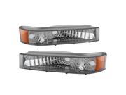 Spyder Auto Ford Bronco F150 92 96 Amber Bumper Lights Clear 5079886