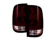 Spyder Auto GMC Sierra 1500 07 13 2500HD 3500HD 07 14 does not fit 3500HD Dually Models OEM Style Tail Light Red Smoked 9032011