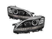 Spyder AutoMercedes Benz W221 S Class 07 09 LED Projector Headlights Black 9937071