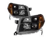 Spyder Auto Honda Pilot 06-08 OEM Style Headlights - Black 9035340 Spyder Auto Honda Pilot 06-08 OEM Style Headlights - Black 9035340