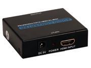 QVS 60 Meter FullHD HDMI HDCP 3D 720p 1080p Dual CAT5e 6 RJ45 Extender Kit with Bi Directional IR Control HD ADE
