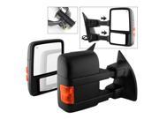 Spyder Auto Ford SuperDuty 08 15 L R Manual Extendable POWER Heated Adjust Mirror with LED Signal Amber. Fit F250 F350 F450 F550 08 15 9935756