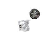Rugged Ridge X Clamp And Round Led Light Kit Large Silver 1 Piece 15210.13