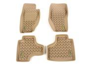 Outland Automotive Floor Liners Tan Front Rear; 08 13 Jeep Liberty 391398728