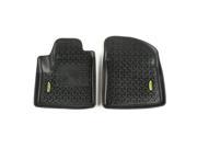 Outland Automotive Floor Liners Front Black; 14 16 Jeep Cherokee 391292033