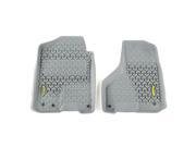 Outland Automotive Floor Liners Kit Front Gray; 12 16 Ram 1500 3500 Crew Cab Pickup 398490308