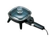 Brentwood Appliances Electric Skillet with Glass Lid 600W; 6 SK 45