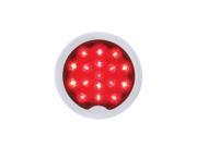 United Pacific Industries 17 LED Vintage Round Stop, Turn & Tail Light - Flush Mount w/ Red LED/Red Lens Turn Signal CTL3911LED United Pacific Industries 17 LED Vintage Round Stop, Turn & Tail Light - Flush Mount w/ Red LED/Red Lens Turn Signal CTL3911LED