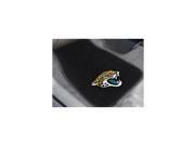 FanMats 21540 NFL - Jacksonville Jaguars 2-pc Embroidered Car Mats 18x27 FanMats 21540 NFL - Jacksonville Jaguars 2-pc Embroidered Car Mats 18x27