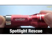 Spotlight Rescue LED Flashlight Rechargable 96 Lumens