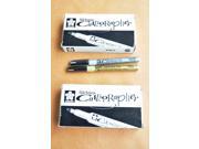 Japan Sakura 1.8mm Metallic Pen Touch Calligrapher Gold C 51 Silver C 53 Combo 2pk