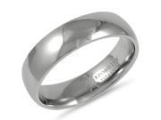 6mm Mens Comfort Fit Titanium Plain Wedding Band Available Ring Sizes 7 12 1 2 Size 12
