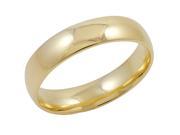 Men s 10K Yellow Gold 5mm Comfort Fit Plain Wedding Band Available Ring Sizes 8 12 1 2 Size 11.5