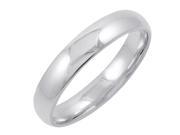 Men s 10K White Gold 4mm Comfort Fit Plain Wedding Band Available Ring Sizes 8 12 1 2 Size 12.5